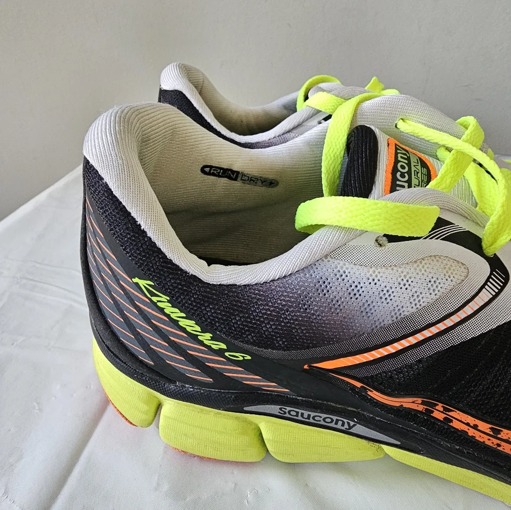 SAUCONY Kinvara 6 Men's Athletic, Running Shoes, Sneakers - Picture 2 of 9